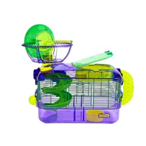Kaytee CritterTrail Extreme Challenge Habitat for Pet Dwarf Hamsters, Gerbils or Mice [sample]